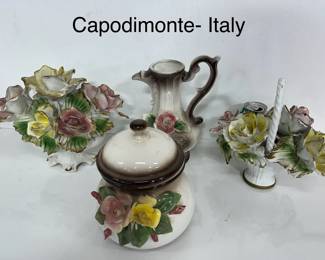 Capodimonte Porcelain Collectibles