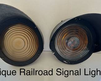 Antique Railroad Signal Lights