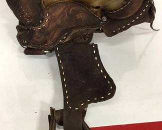 Vintage Leather Saddle
