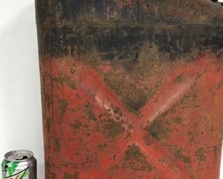 Antique U S Military Gas Can