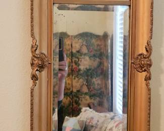 Fabulous Antique Gibson Girl Style Mirror