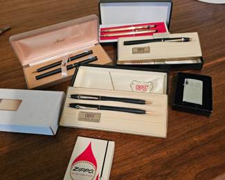 Cross Pen sets, Fountain pens, Lighters and More