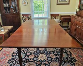 The nicest ever Cherry Extension Dining Table from Willetts furniture company