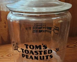 Tom's Toasted Peanut Cookie Jar