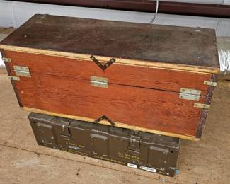 Military and Other trunks