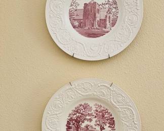 English Pearlware plates