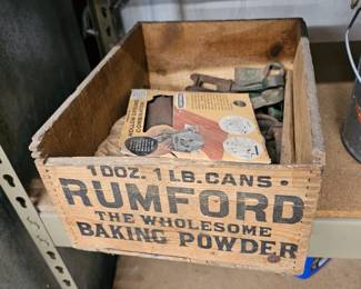 Rumford Baking Powder Box