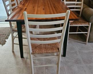 Smaller Table perfect for Smaller Homes. 6 Chairs