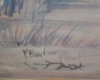 P Brent signature from Previous art