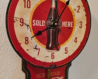 TO ATTEND PRE-SALE- DATES TEXT 850 508 3755.....Coca Cola Clock