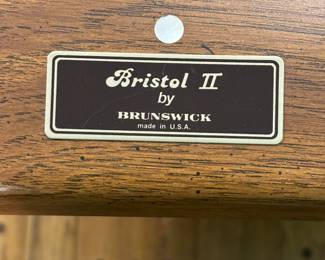 Bristol II Pool Table