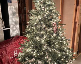 Balsam Hill 6’ Christmas Tree with storage bag