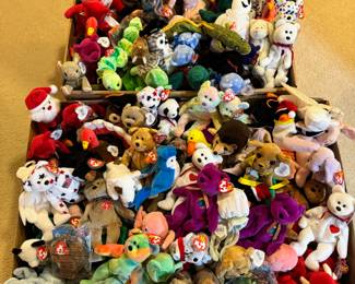 Just a couple hundred of your 1990’s Beanie Baby friends