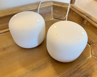 Two Like New Google Nest Wi-Fi Routers