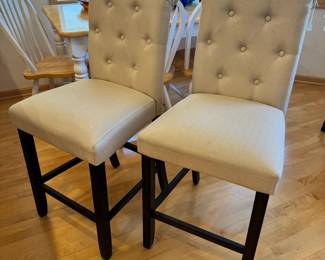 Upholstered bar stools