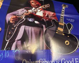 Gibson BB King Poster