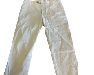32/34 Todd Snyder Jeans Off White Flat Front Slacks Chinos