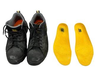 10.5 Mens CAT Steel Toed Safety Shoes Caterpillar