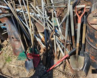 OUTSIDE YOU WILL FIND ALL KINDS OF TREASURES!