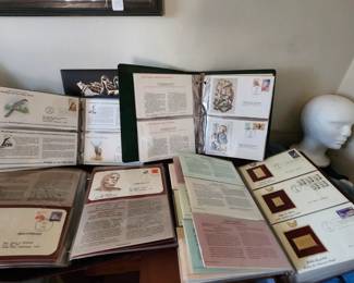 LOTS OF STAMP COLLECTIONS