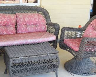 Patio Set Wicker