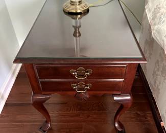 Side table 1 drawer $49. Excellent condition   We have two 