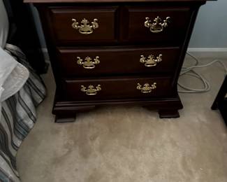 Keller Cherry side table end table $99 each  