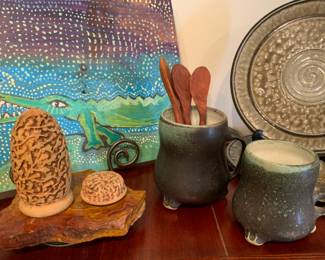 Alligator painting Eric Legg