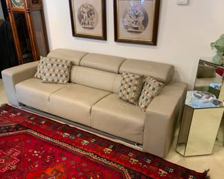Fine leather sofa
