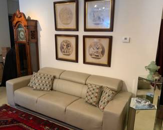 Fine leather sofa 