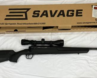 Savage Axis .223 with Weaver 3-9x40 scope $400

Available for presale