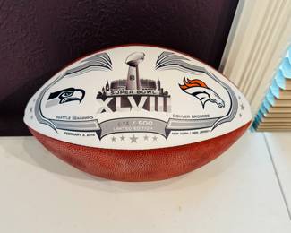Super Bowl commemorative football