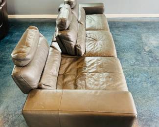 3 piece couch that turns into 3 Chase Lounges