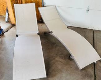 Poolside Lounge chairs
