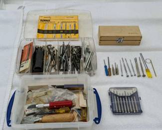 Collection Of Tools And Blades