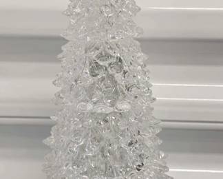 Swirling Glitter LED Christmas Tree