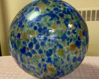 Glass garden globe