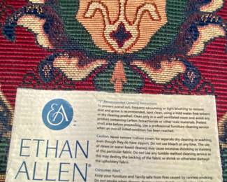 Ethan Allen manufacturers label