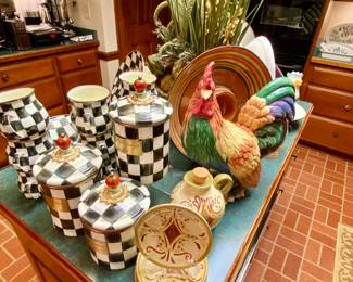 Mackenzie Child canister set