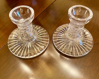 Waterford candlesticks