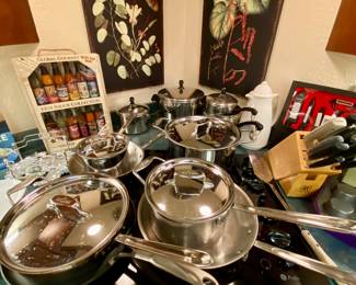 All Clad cookware
