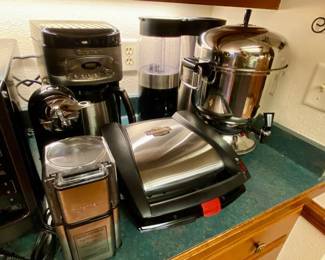 Cuisinart, Farberware, OXO, Krups and West Bend