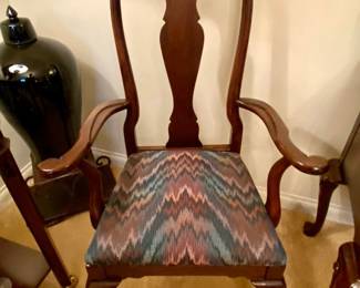 Ethan Allen dining arm chairs (2)