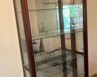 Large curio cabinet 