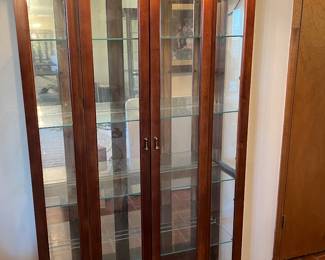 Large curio cabinet