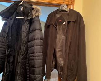 Cutter and Buck jacket and puffer coat XL