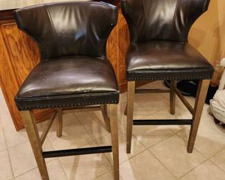 Pair of bar stools 41 inches tall