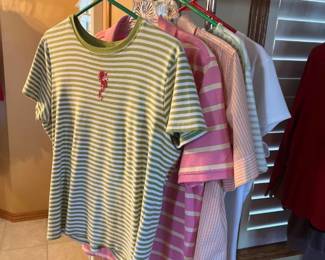 Womens short sleeve shirts size L and XL