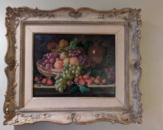 Nicely framed/matted original oil on canvas, by listed English artist, Thomas C. Bale.