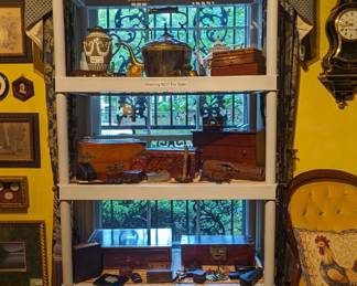 You name it, it's on this etagere!